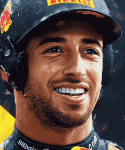 Daniel Ricciardo Racing Diamond Painting