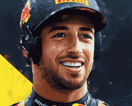 Daniel Ricciardo Racing Diamond Painting