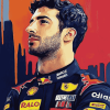 Daniel Ricciardo Racing Diamond Painting