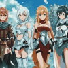 Danmachi Anime Character Diamond Painting