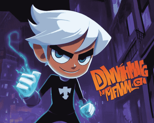 Danny Phantom Cartoon Diamond Painting