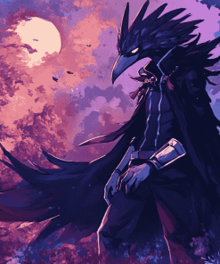 Dark Tokoyami Fumikage Diamond Painting