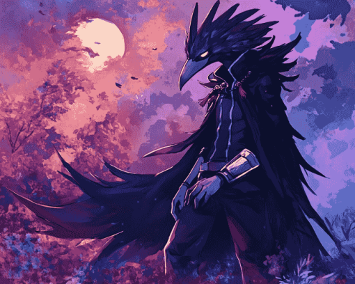 Dark Tokoyami Fumikage Diamond Painting