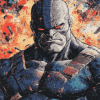 Darkseid Comic Character Diamond Painting