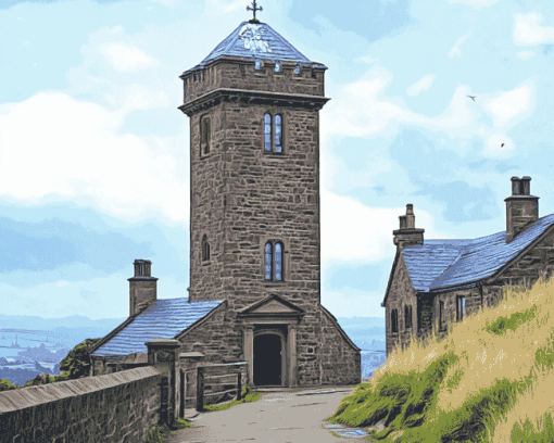 Darwen Tower England Diamond Painting