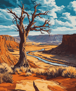 Dead Horse State Park View Diamond Painting