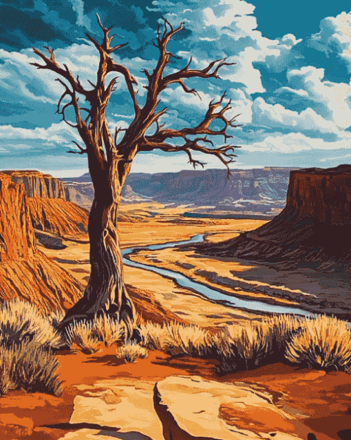 Dead Horse State Park View Diamond Painting