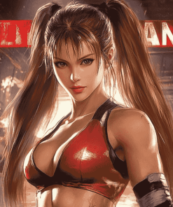 Dead Or Alive Core Fighters Animation Diamond Painting