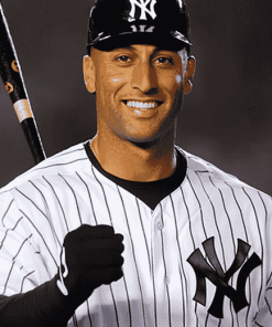 Derek Jeter Baseball Legend Diamond Painting