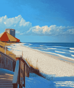 Destin Beach Seascape Diamond Painting