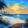 Destin Florida Seaside Diamond Painting