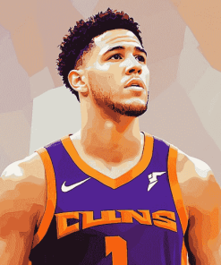 Devin Booker Basketball Star Diamond Painting