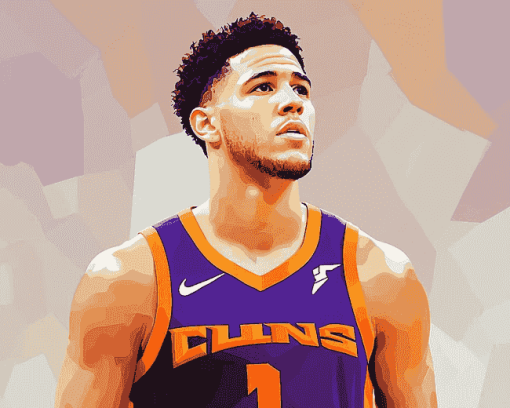 Devin Booker Basketball Star Diamond Painting