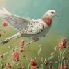 Diamond Dove Bird Diamond Painting