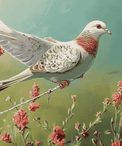 Diamond Dove Bird Diamond Painting