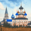 Diamond Painting of Nativity Cathedral Suzdal