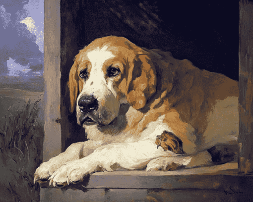 Dignity and Impudence Dogs Diamond Painting