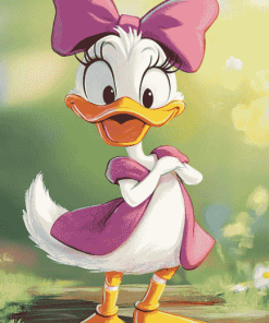 Disney Daisy Duck Diamond Painting