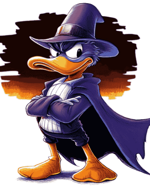 Disney's Darkwing Duck Adventure Diamond Painting