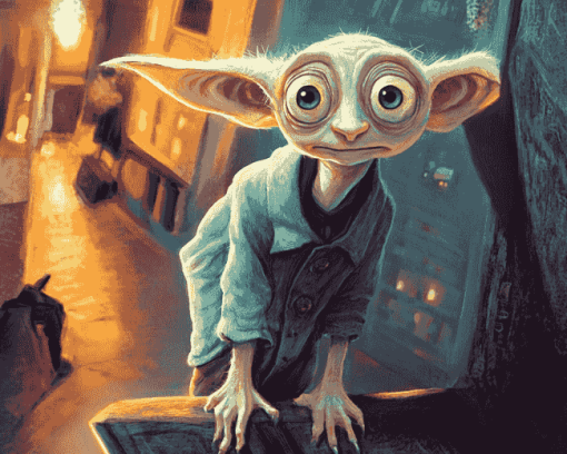 Dobby from Harry Potter Diamond Painting