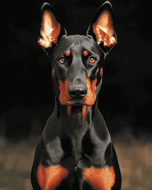 Dobermann Puppy Diamond Painting