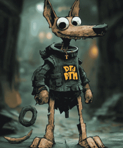 Dogman Animation Diamond Painting