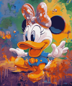 Donald and Daisy Magical Adventure Diamond Painting