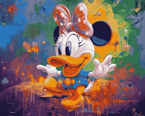 Donald and Daisy Magical Adventure Diamond Painting