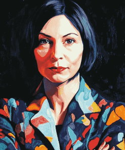 Donna Tartt Notable Author Diamond Painting