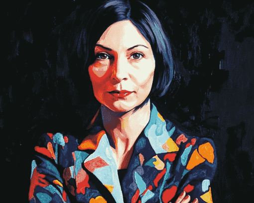 Donna Tartt Notable Author Diamond Painting