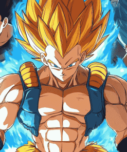 Dragon Ball Gogeta Anime Diamond Painting