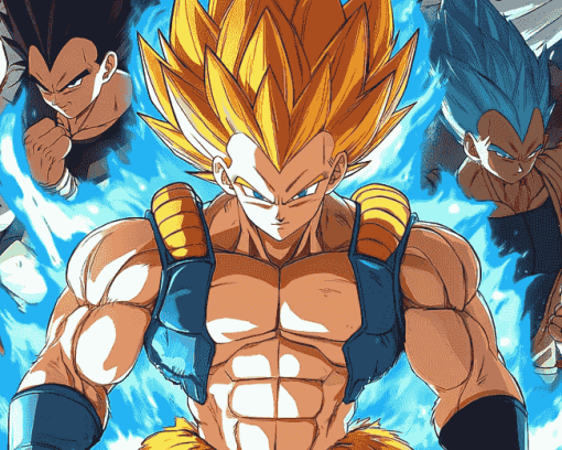 Dragon Ball Gogeta Anime Diamond Painting