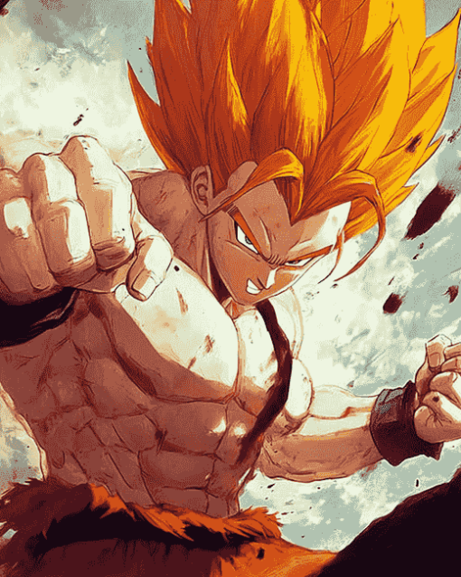 Dragon Ball Z Gogeta Anime Diamond Painting