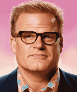 Drew Carey Celebrity Icon Diamond Painting