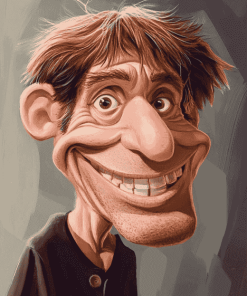 Dumb and Dumber Caricature Art Diamond Painting