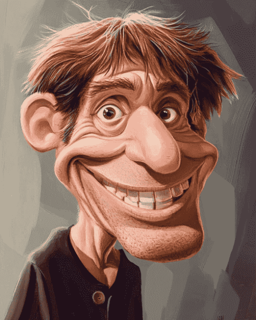 Dumb and Dumber Caricature Art Diamond Painting