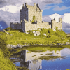 Dunguaire Castle Scenic View Diamond Painting