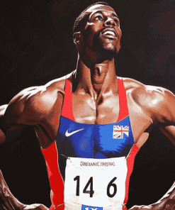 Dwain Chambers Athletics Diamond Painting