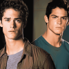 Dylan Obrien & Tyler Posey Movie Diamond Painting