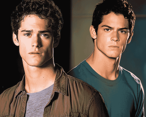 Dylan Obrien & Tyler Posey Movie Diamond Painting