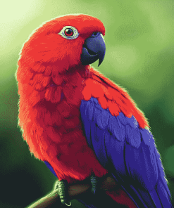 Eclectus Parrot Fowls Diamond Painting