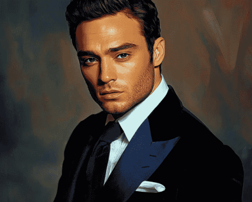 Ed Westwick Celebrity Diamond Painting