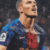 Edin Dzeko Football Legend Diamond Painting