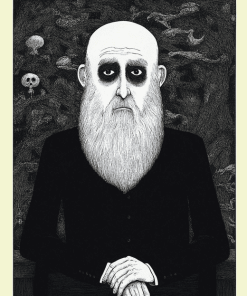 Edward Gorey's Famous Posters Diamond Painting