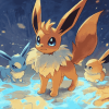 Eeveelution Pokemon Adventure Diamond Painting