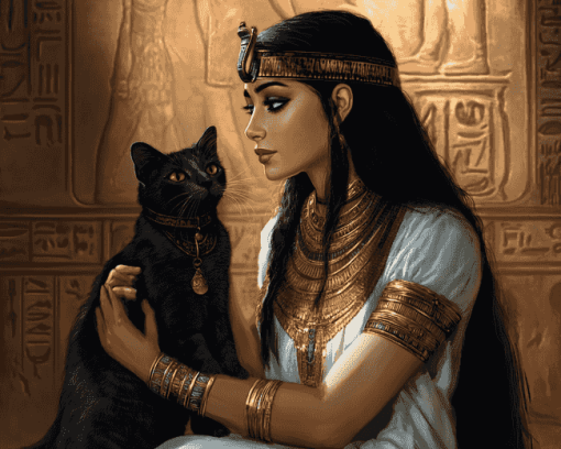 Egyptian Queen Fantasy Diamond Painting