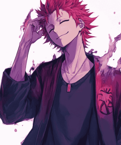 Eijiro Kirishima Anime Diamond Painting