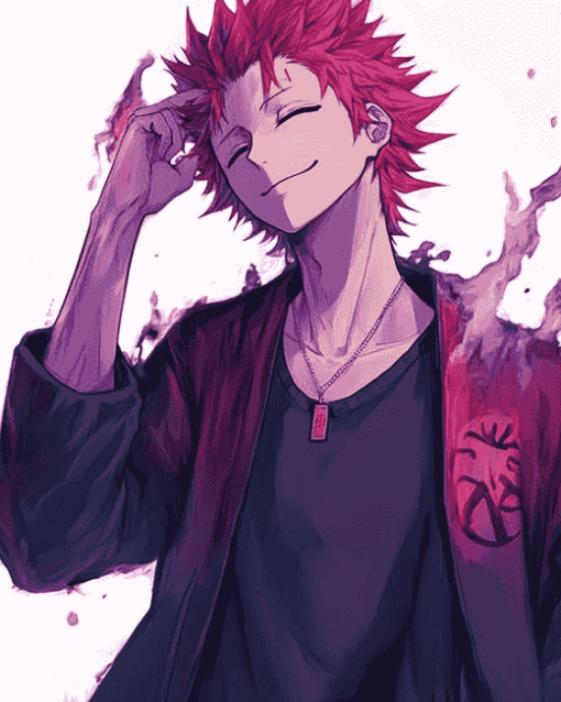 Eijiro Kirishima Anime Diamond Painting