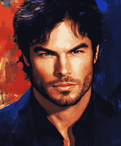 Elegant Ian Somerhalder Diamond Painting