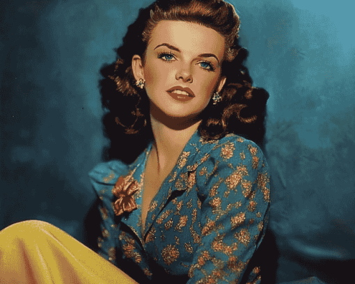 Elegant Judy Garland Diamond Painting